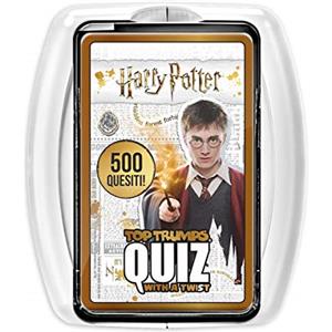 Winning Moves Top Trumps Harry Potter - Gioco di carte educativo con personaggi e incantesimi dell'edizione italiana