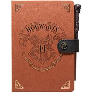 Grupo Erik Taccuino A5 Harry Potter - Quaderno Appunti Bullet Journal Puntinato con Penna a Forma di Bacchetta Magica (240 Pagine) | Diario Personale: Harry Potter Gadget