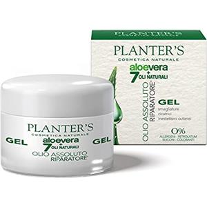 Planter's Olio Assoluto Riparatore Gel all'Aloe Vera - 100 ml per Smagliature, Cicatrici e Pelle Secca