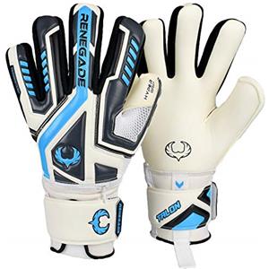 Renegade GK Talon Cryo Guanti Da Portiere Con Pro-Tek Finger Protezione | 3.5+3mm Hyper Grip e 4mm Duratek | Guanti Da Portiere Con Le Stecche (Taglia 11, Adulti, Neg Cut, Level 2)