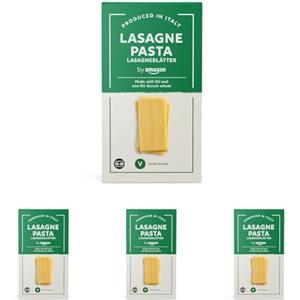 by Amazon Lasagne, 500g (Confezione da 4)