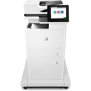 HP INC. HP LaserJet Enterprise M635fht 7PS98A, Stampante Multifunzione A4, Stampa Fronte e Retro Automatica in b/n, 61 ppm, USB, Gigabit Ethernet, HP Smart, Display a colori da 20,3 cm, Grigia