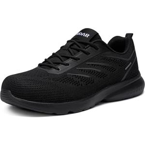 LARNMERN PRO Scarpe da Sicurezza Uomo Traspiranti Leggere Sportive con Punta in Acciaio Antinfortunistiche 44.5 EU