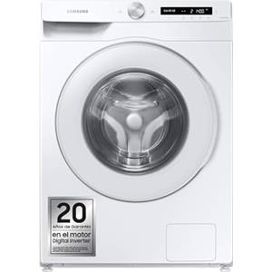 Samsung Lavatrice AI Control con Ecolavaggio WW12T504DTW/S3 Libera Installazione, 12 Kg, 1400 RPM, Classe A, WiFi, Vapore, , Carica Frontale, 60l x 85h x 65p cm