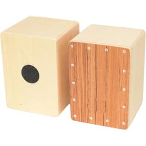 JINSBON Street Performers - Cajon da viaggio, strumento a percussione in legno, colore: Marrone
