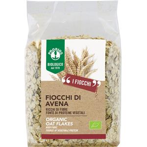 Probios Fiocchi di Avena 500 g - Cotti a Vapore, Molto Digeribili e Versatili