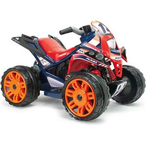 INJUSA Quad Elettrico Bambini 12V The Beast Repsol Competition - Moto a Batteria per Bambini 2-4 Anni con Marcia Indietro, Pedale Acceleratore, 6 km/h, Freno Elettrico - INJUSA