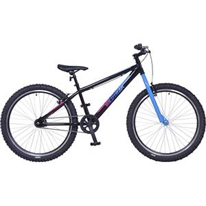 WildTrak - Bicicletta MTB, Adulto, 26, 1 Velocità - Nera