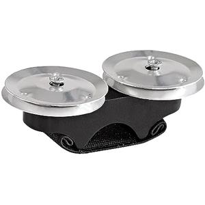 Mocturnity 1 campanello da dito, tamburello, sonaglio a mano, adatto per cajon, africano e altri strumenti a percussione