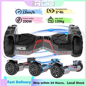 RCB(运输工具) Hoverboard RCB RH3 per bambini e ragazzi | Monopattino Elettrico da 8,5 Pollici con Luci LED, Batteria da 4Ah, Autonomia di 12Km, Motore da 200W, Regalo Perfetto per Ragazzi e Ragazze