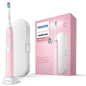 Philips Spazzolino elettrico Sonicare ProtectiveClean modello 4300, rosa pastello (presa UE)