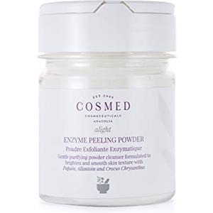 Cosmed Peeling in polvere enzimatica per la pulizia e lo sbiancamento con papaina e allantoina, esfoliante delicato per pelli sensibili, dermatologicamente testato, 75 g