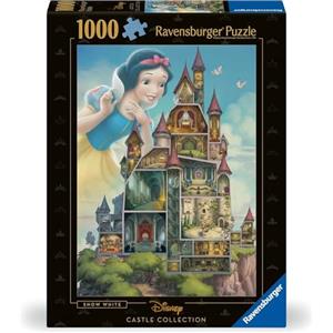 Ravensburger - Puzzle 1000 Pezzi Disney Castles - Biancaneve | Puzzle Per Adulti E Tutta La Famiglie | Dimensione Di 70x50 Cm | Regalo Adulti | Regali Natale