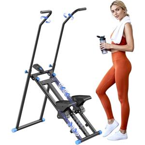 Tvdugim Stepper per esercizi in palestra a casa, Stair Master pieghevole, macchina per arrampicata verticale per allenamento completo del corpo con capacità di 300 libbre