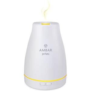 Ambar Perfums 10040083 Umidificatore di Essenza, Diffusore di Aroma, Bianco, Taglia Unica