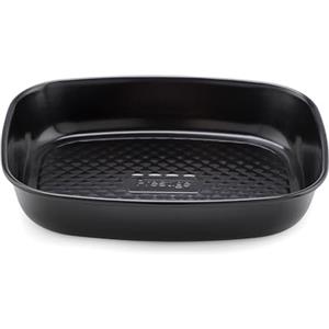 Prestige 57905 Inspire - Pirofila in acciaio piccolo, 21,5 x 26 x 4,5 cm, colore: Nero