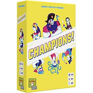 Asmodee - Champions! - Gioco da Tavolo, Party Game, 3-8 Giocatori, 10+ Anni, Edizione in Italiano