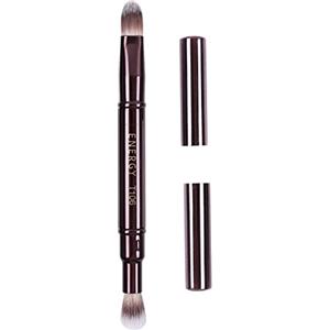 ENERGY Pennello per Correttore 2 in 1 a Doppia Estremità, Pennello per Sfumatura, Pennello per Evidenziatore, Pennello per Trucco da Viaggio per Trucco Liquido, Crema, Polvere