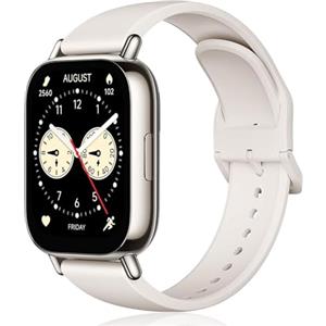 XIAOMI Redmi Watch 5 Lite, Display AMOLED da 1,96, Batteria 18 Giorni, GNSS Integrato, Chiamate Bluetooth, Resistenza Acqua 5ATM, Oltre 150 Modalità Fitness per Orologio Smartwatch, Oro Chiaro