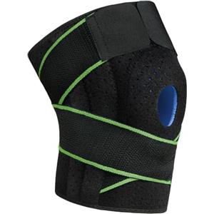 ACWOO Tutore Ginocchio, Ginocchiera Ortopedica Rotulea Confortevole con Stabilizzatori Laterali, Regolabile Ginocchiera Sportiva Neoprene per Corsa, Lesioni al Menisco, Artrite, Infortunio Sportivo