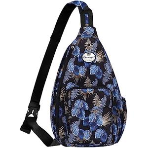 HUA ANGEL Zaino Monospalla Multitasche Uomo Donna Sportivo Borsa Piccola A Tracolla Sling Con Zip Leggero Petto Borsa Crossbody Zaino Spalla Antifurto Da Viaggio Lavoro Outdoor Ciclismo Moto