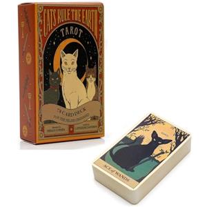 Yoimckay Gioco di Carte Completo 78, Tarocchi divinatori, Carta di Divinazione del Destino, Carte Tarocchi Classiche per principianti, Un Gioco di Carte per Amici e Famiglia