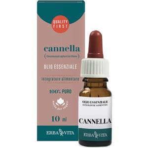 ERBA VITA GROUP SpA Cannella Olio Essenziale 10 ml, Erba Vita - Naturale per Metabolismo e Benessere
