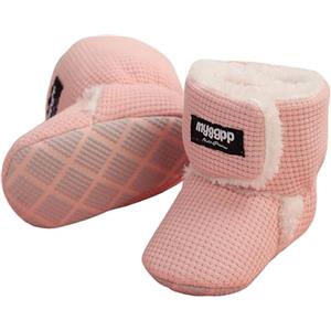 Kfnire Stivaletti Neonato Antiscivolo Suola Morbida Stivali Caldo in Pile Pantofole Unisex Bambino Scarpe Invernali 0-18 Mesi Stivaletti Scarpe Primi Passi