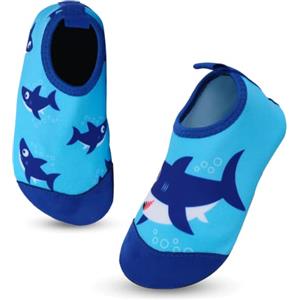 outfit spring Scarpe da Spiaggia Bambini Ragazze Ragazzi Scarpe da Acqua Rapida Asciugatura Antiscivolo Scarpe da Immersione da Mare, Sport Acquatici Scarpette da Scoglio da Bagno Surf Nuoto Yoga 24/25EU Squalo