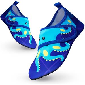 outfit spring Polpo Blu Scarpe da Mare Bambina e Bambino - Scarpe da Acqua Rapida Asciugatura Antiscivolo per Ragazze e Ragazzi - Scarpette da Immersione per Bagno, Surf e Nuoto - 30/31EU Blu