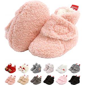 EDOTON Stivaletti Invernali per Neonato, Unisex Inverno Caldo Fondo Morbido Antiscivolo Stivali da Neve Bambino Scarpe Primi Passi Bambina Inverno Caldo Fondo Morbido Carina Stivali