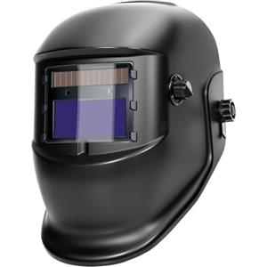 HYCHIKA BETTER TOOLS FOR BETTER LIFE HYCHIKA Maschera per saldatura a oscuramento automatico - Casco per saldatura solare con paraluce regolabile Din 9-13 e 2 sensori indipendenti, casco per saldatori a batteria sostituibile