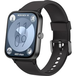 KIUVKAS Smartwatch Uomo,1.95" Orologio Smartwatch con Effettua/Risposta Chiamate,100+ Sportive Fitness Tracker con Pressione Sanguigna e Monitor Sonno per Android/iOS