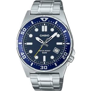 Casio Orologio: Silver MTD-135D-2AVDF, Argento, Bracciale