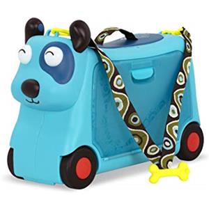 B. toys - Sul Gogo - Woofer - Giocattolo cavalcabile - Valigia cavalcabile - Valigie per bambini - Spazio di archiviazione per il viaggio - 2 anni +