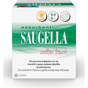 MEDA PHARMA SPA SAUGELLA ASSORBENTI GIORNO CON ALI 14 PEZZI