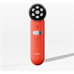 MASDERM | Apparecchio a radiofrequenza facciale 7 in 1 | Dispositivo massaggiatore elettrico | Flaccidità facciale | Macchina Hifu viso e corpo professionale | Alta frequenza estetica | Indiba |