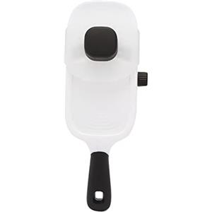 Amazon Basics Mandolina manuale, 28.7L x 11.4W x 6.4H centimetres, Bianco