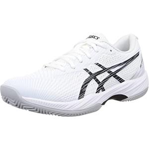 Asics 1041A358-100 Gel-Game 9 Clay/OC Uomo, White/Black EU 39.5