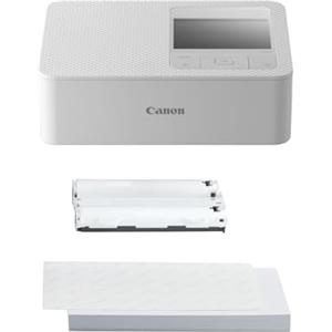 Canon Stampante fotografica portatile SELPHY CP1500 con kit carta, bianco - Stampante Bluetooth wireless con accessori - Compatta e leggera - Con 54 fogli di carta 4x6