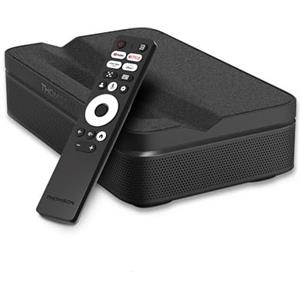 Thomson Sirius PG55B Proiettore Laser Smart Portatile con Google TV, Batteria Integrata, Ultra Short Throw, 600 ANSI Lumen, HDR10+, Dolby Audio, Autofocus, Wi-Fi, Bluetooth - Nero