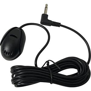 ifrego Microfono per autoradio, microfono per auto, microfono esterno da 3,5 mm per radio, DVD per autoradio, navigazione GPS, microfono Bluetooth, microfono per auto universale,plug and play