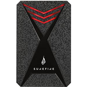 Surefire Gaming SSD 2,5" I 1 TB I Unità SSD esterna I Adattatore USB-C I Windows & MacOSx I Velocità di lettura e scrittura 450MB/s e 430MB/s I PC Playstation e Xbox I powered by Verbatim