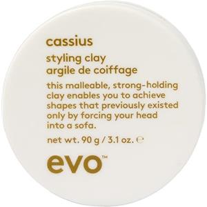EVO Cassius - Argilla per capelli 90 g, tenuta flessibile e finitura naturale per capelli spessi