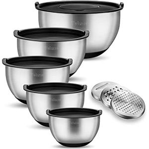 Velaze Set ciotole acciaio inox