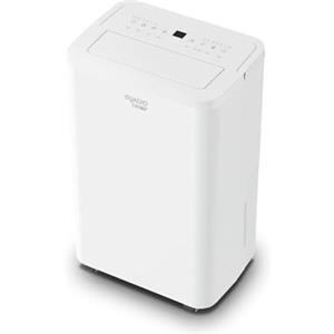Irradio BelAir BALTIC 10, Deumidificatore 10L con Ruote, Flusso d'aria 100m³/h, Modalità Lavanderia, Funzione Scongelamento, Controllo Remoto, Indicatore Umidità, Gas R290, Timer 24 ore, 39dB