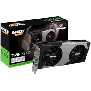 Inno3D Scheda video GeForce RTX 5060 Ti Twin X2 OC 16GB GDDR7 N506T2-16D7X-191073N
