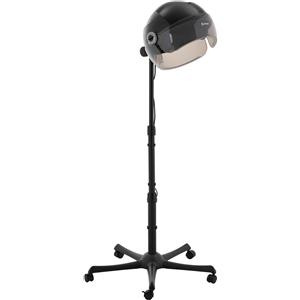 physa Casco per capelli con stativo - 1.650 W - Nero - 66 °C PHY-1650HD-04 BLACK - Per uso professionale