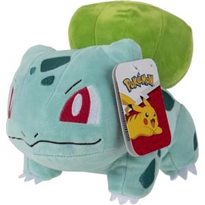 JAZWARES Peluche Bulbasaur 20 cm - Ideale per bambini e collezionisti