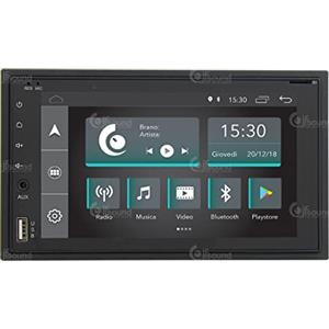 Jf Sound car audio system Autoradio universale 2 din Android GPS Bluetooth WiFi Dab USB Full HD Touchscreen Display 6,2"